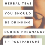 herbal tea pregnancy and postpartum