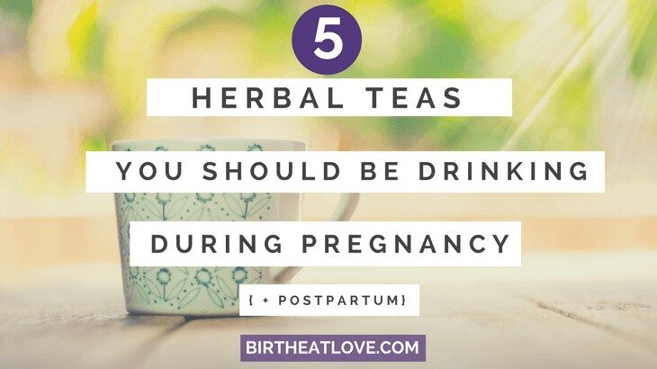 Harness the power of herbal tea during pregnancy and postpartum! Nourishing your pregnant body is a top priority. Drinking tea is an easy way to boost nutrients so you can grow a healthy baby. During the postpartum period, herbal tea can provide nourishment for the body to heal.