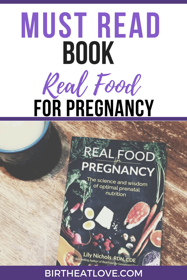Want to grow a healthy baby? Have a healthy pregnancy? Real Food for Pregnancy is a MUST read book for all expecting moms!