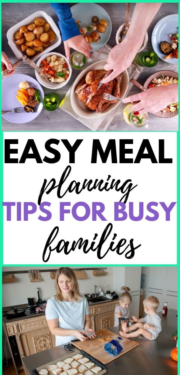 easy meal planning ideas for busy families