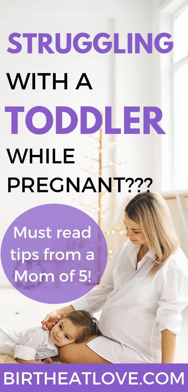 pregnant cope with toddler strategies