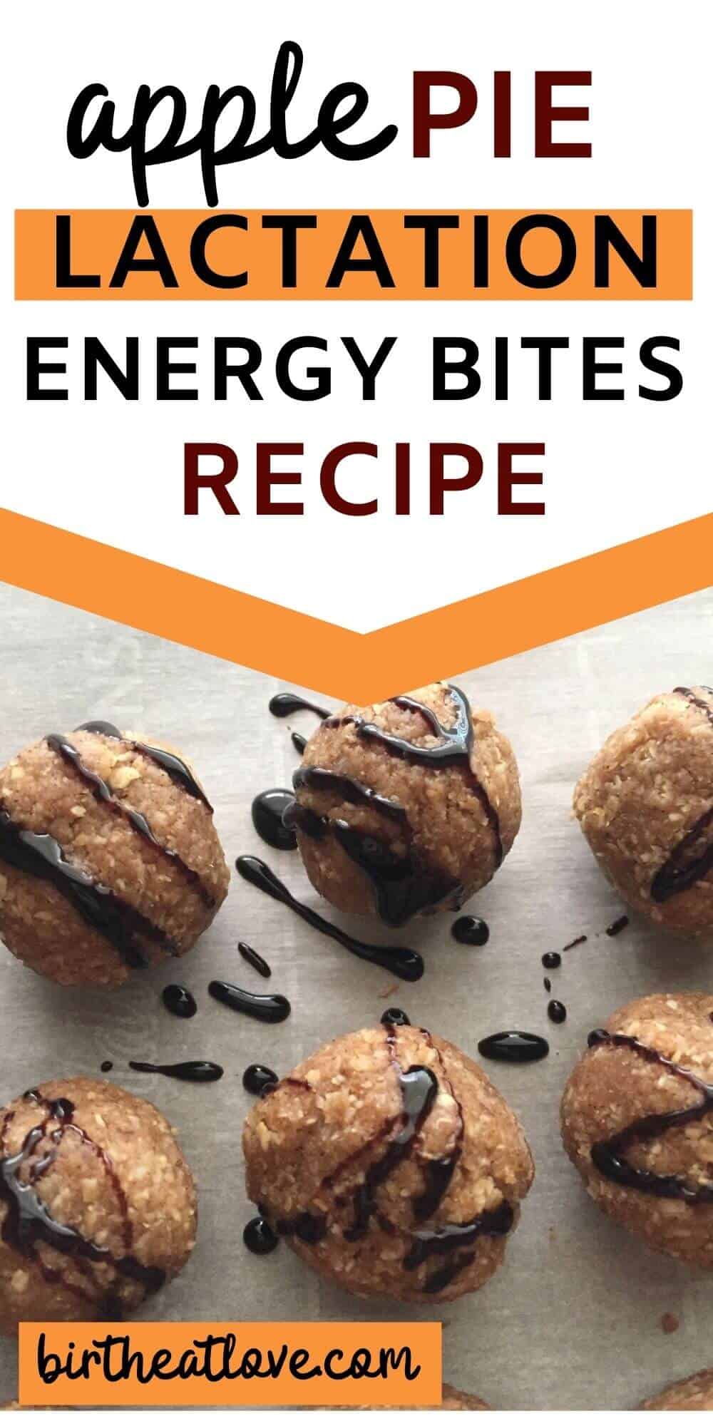 Apple Pie Lactation Energy Bites Recipe Birth Eat Love