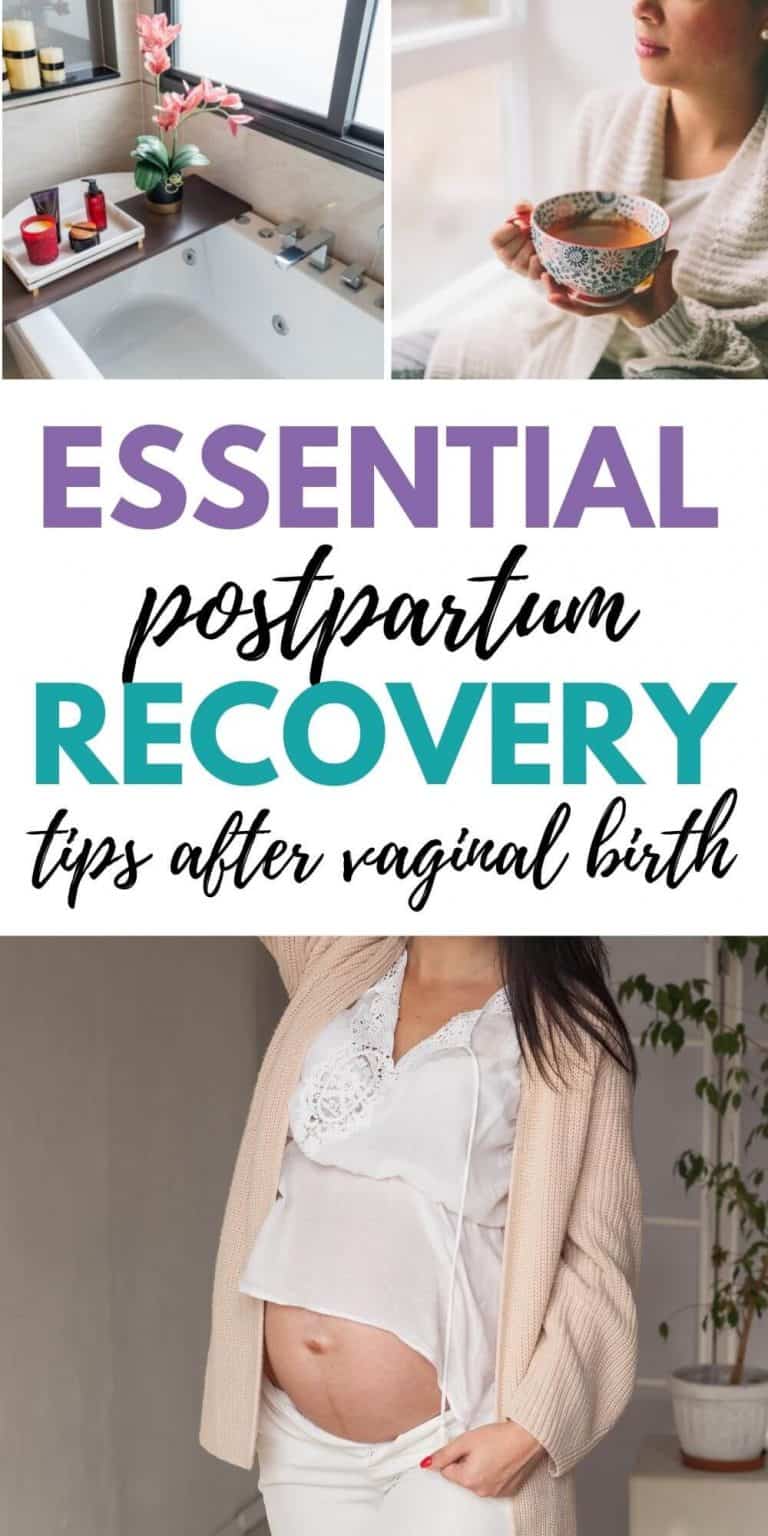 7 Postpartum Recovery Tips After a Vaginal Birth - Birth Eat Love