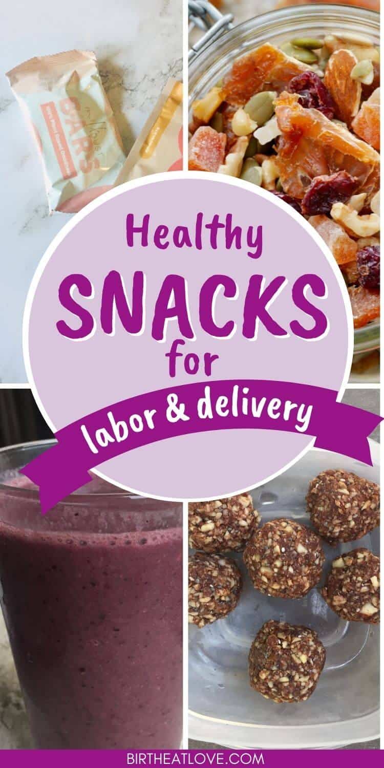7+ Snacks For Labor That You Can Pack in Your Hospital Bag Birth Eat Love