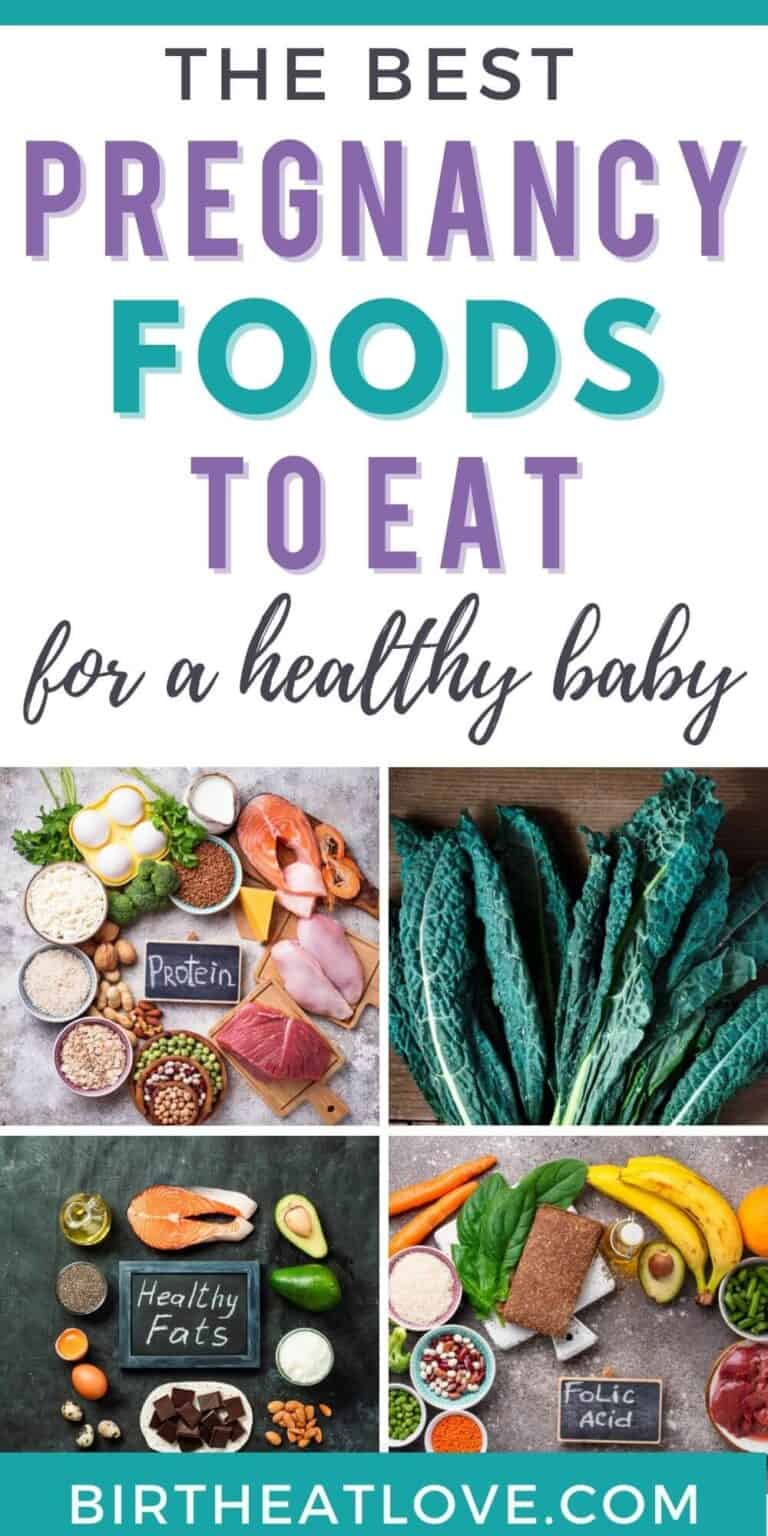 Best Foods to Eat While Pregnant (Printable list!) - Birth Eat Love