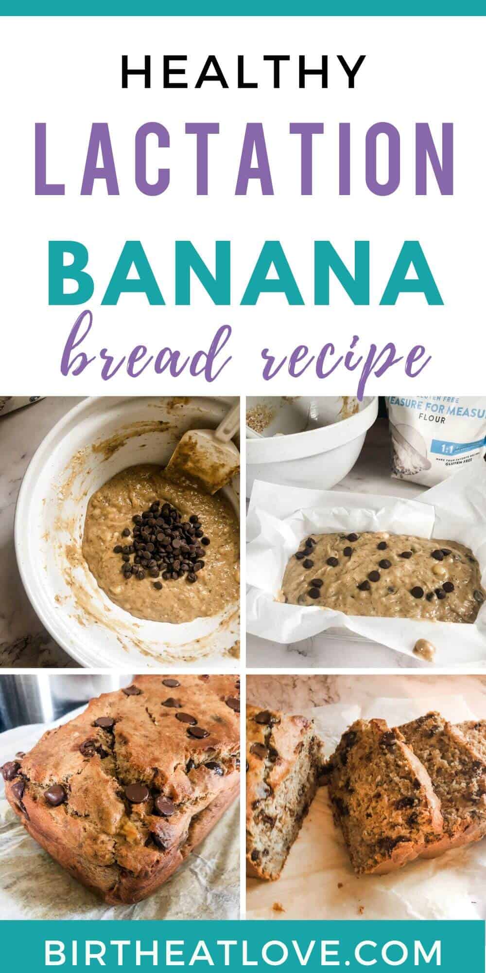 Healthy Lactation Banana Bread Recipe Birth Eat Love Healthy Lactation Banana Bread Recipe