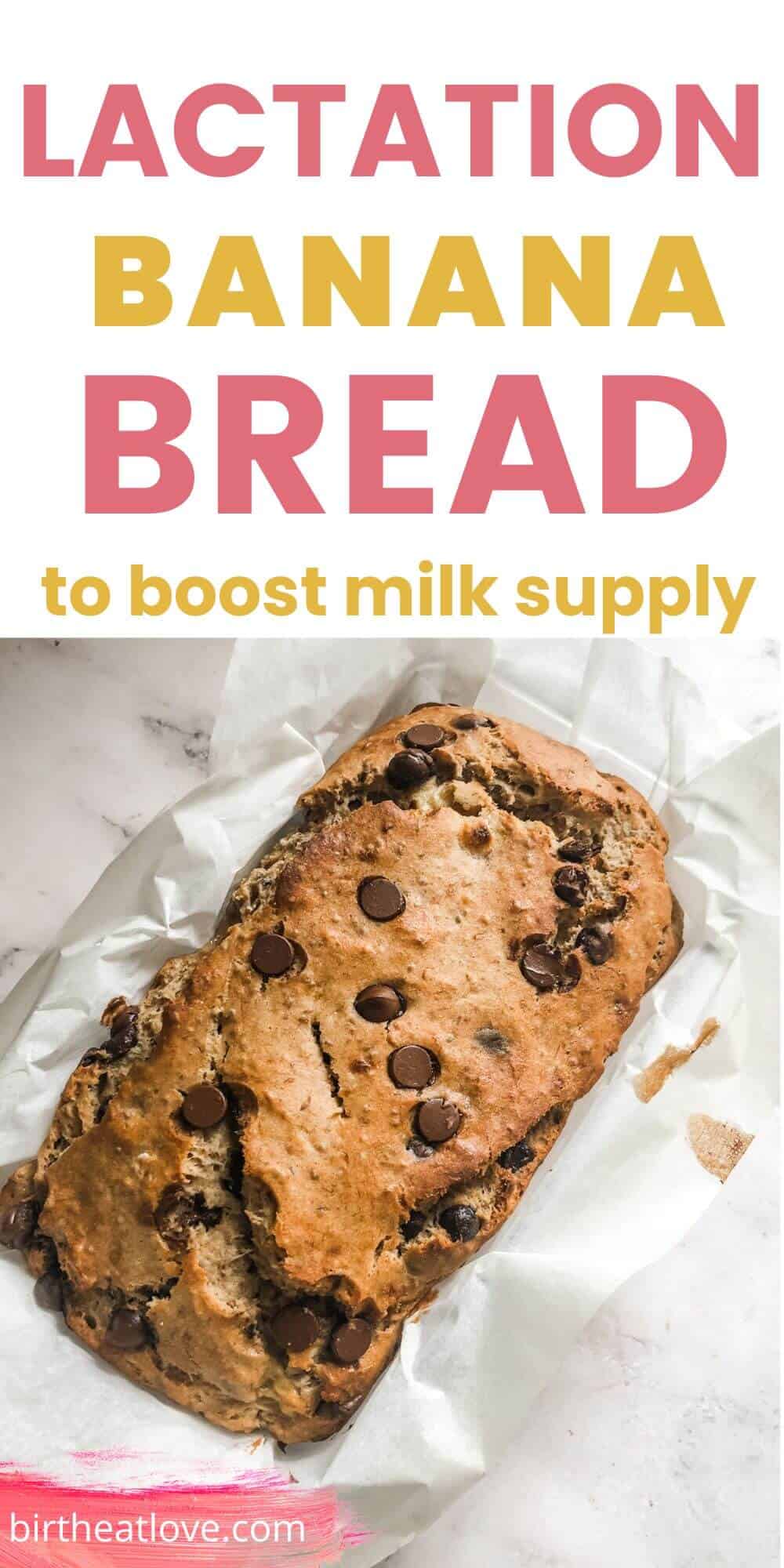 Healthy Lactation Banana Bread Recipe Birth Eat Love