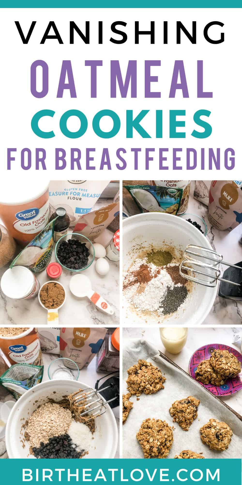 Oatmeal Cookies for Breastfeeding Birth Eat Love