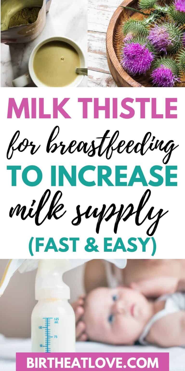 Increasing Milk Supply with Milk Thistle while Breastfeeding - Birth