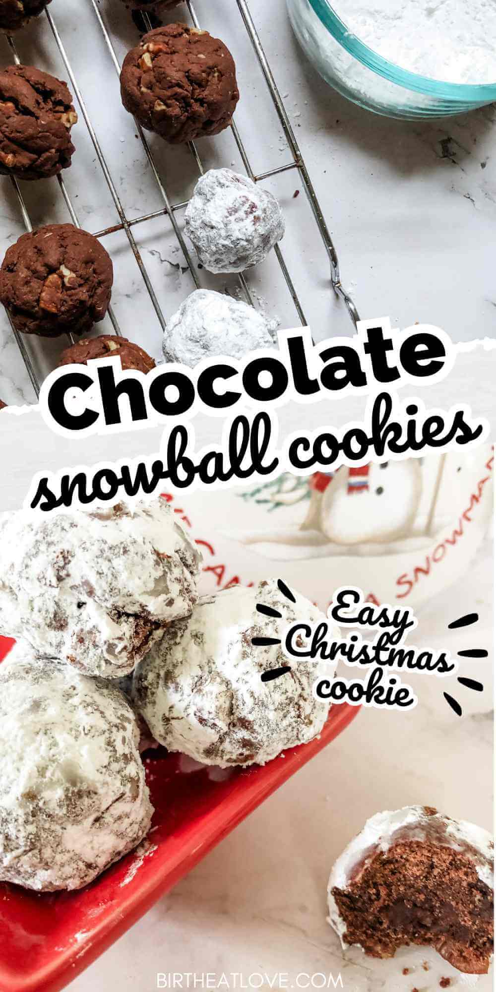 Mocha Butter Balls GlutenFree Christmas Cookie Recipe Birth Eat Love